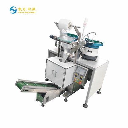 ג'ינס כפתור ג'ינס מסמרת מכונת אריזת ספירה אוטומטית